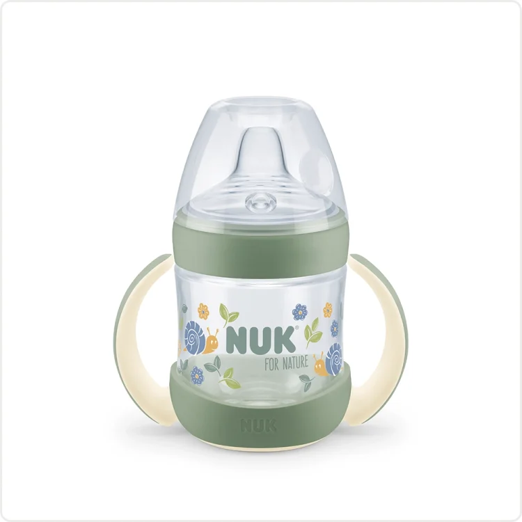 Vaso de Aprendizaje +6 meses verde Nuk For Nature