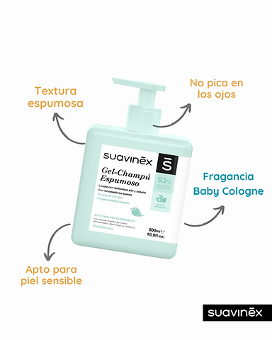 Gel-Champú Espumoso Suavinex