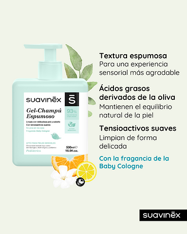 Gel-Champú Espumoso Suavinex