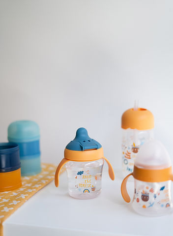 Learning cup +6m Naranja