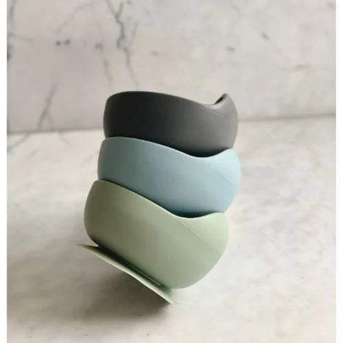 Bowl con ventosa gris oscuro Storki