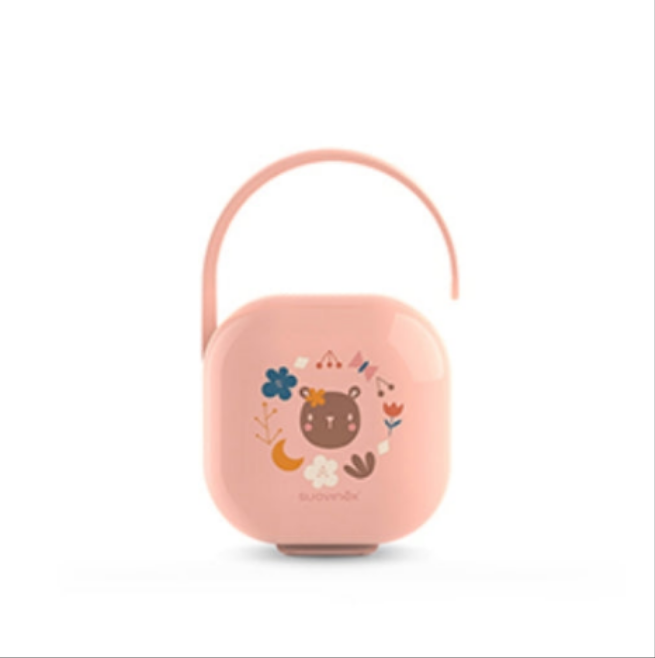 Portachupete Basic Suavinex rosa