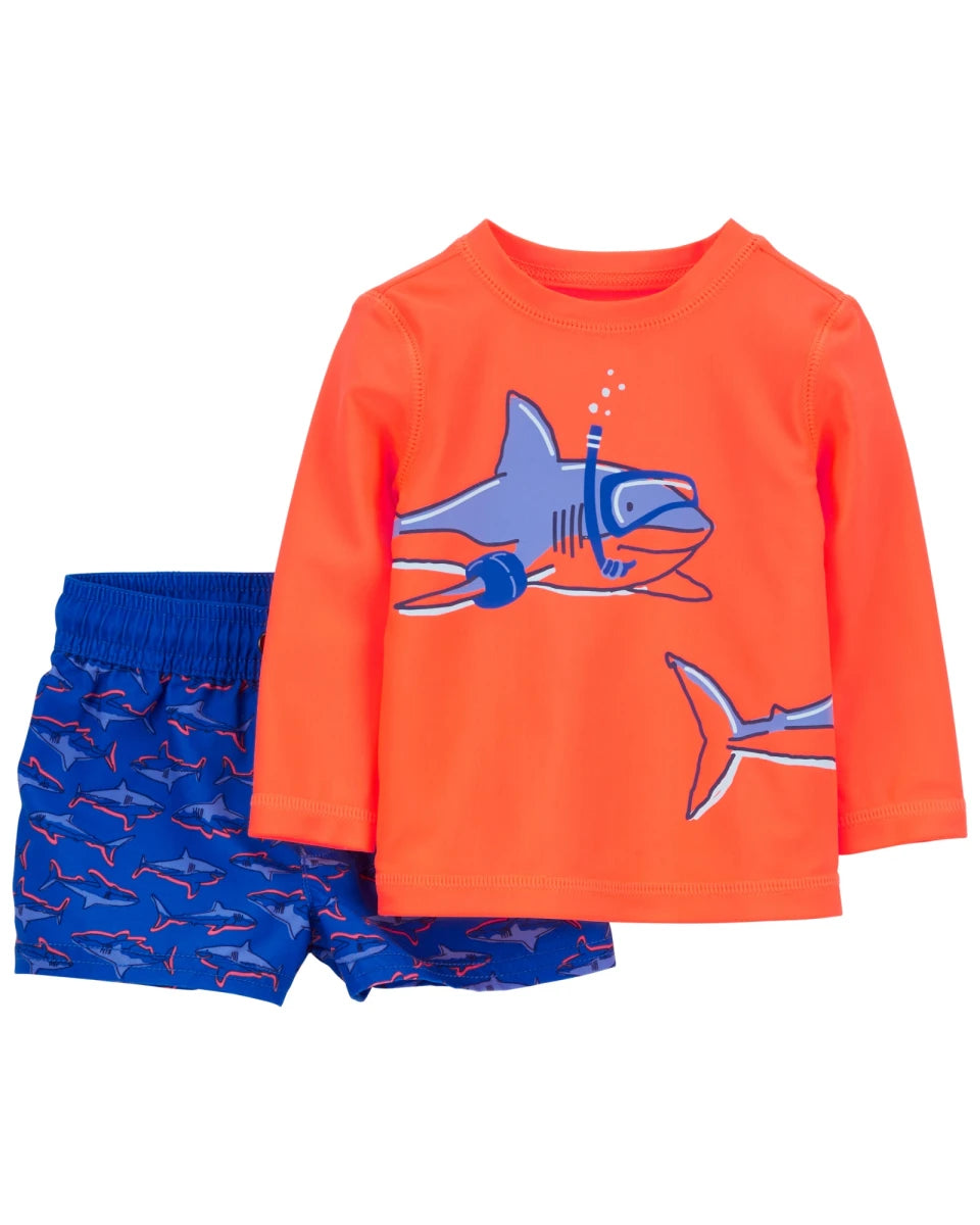 Traje de baño niño tiburón Carter´s