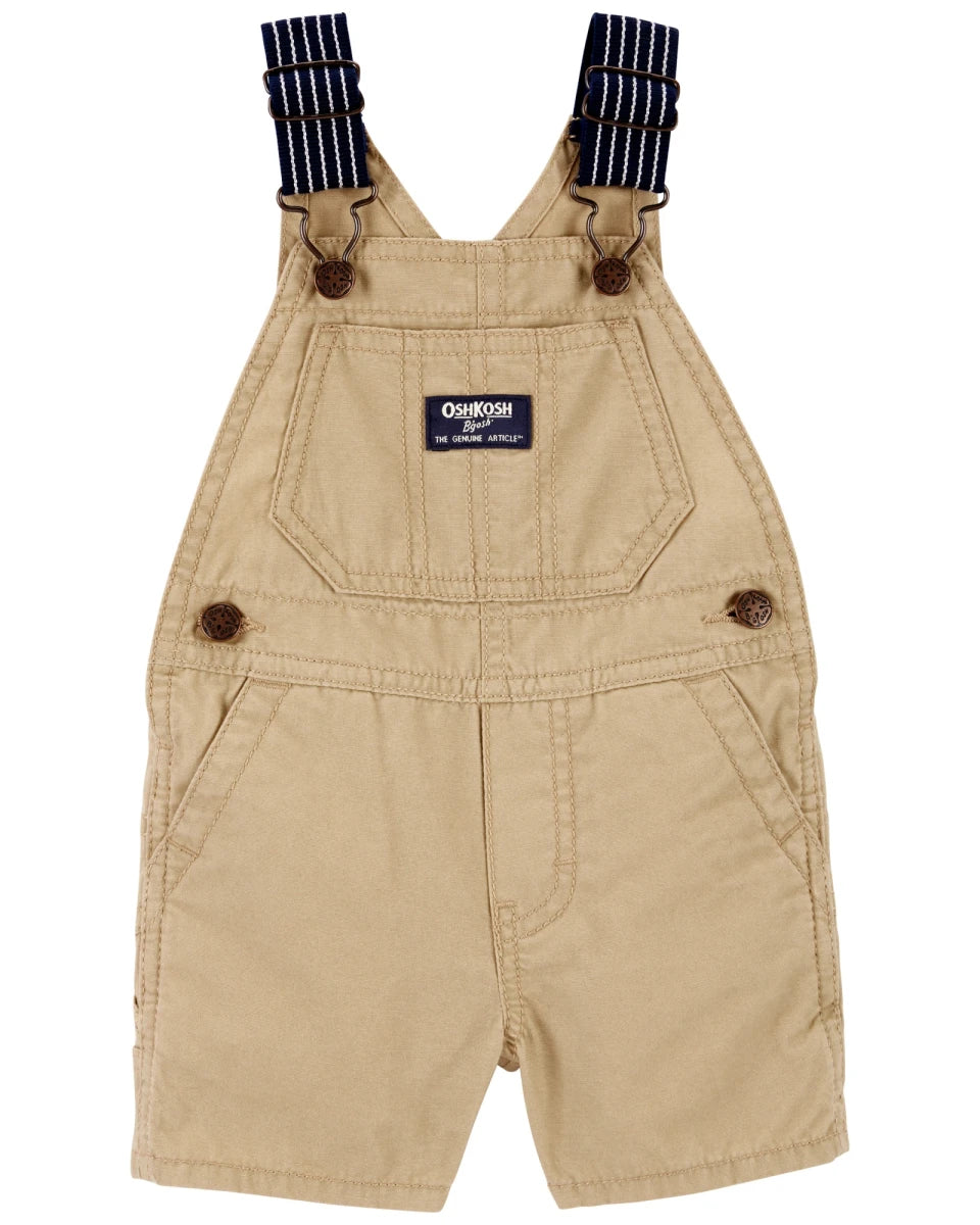 Enterito corto a beige rayas niño Oshkosh