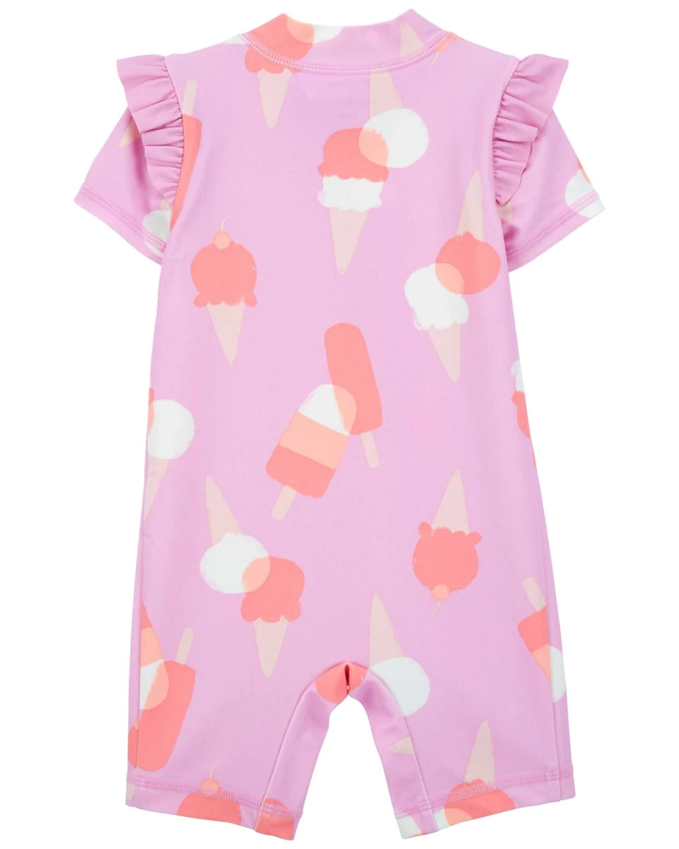 Monito de baño helados niña Carter´s