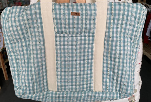 Bolso maternal Celeste