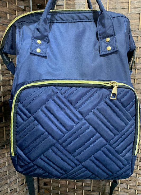 Mochila maternal Azul