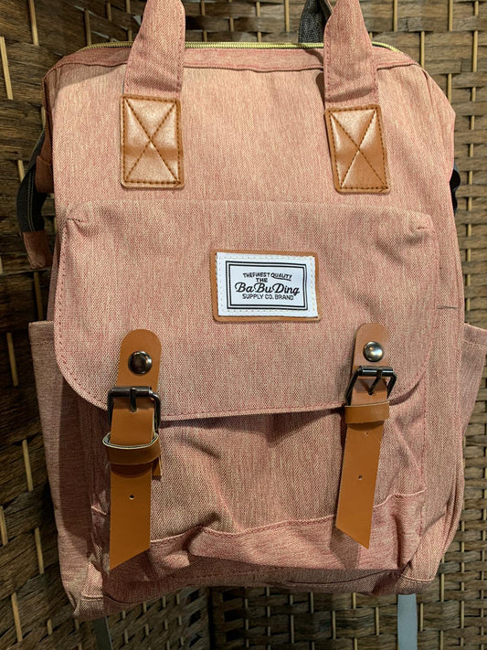 Mochila maternal Rosa