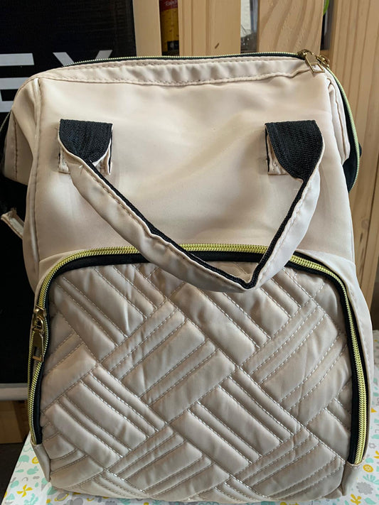 Mochila maternal Cremita