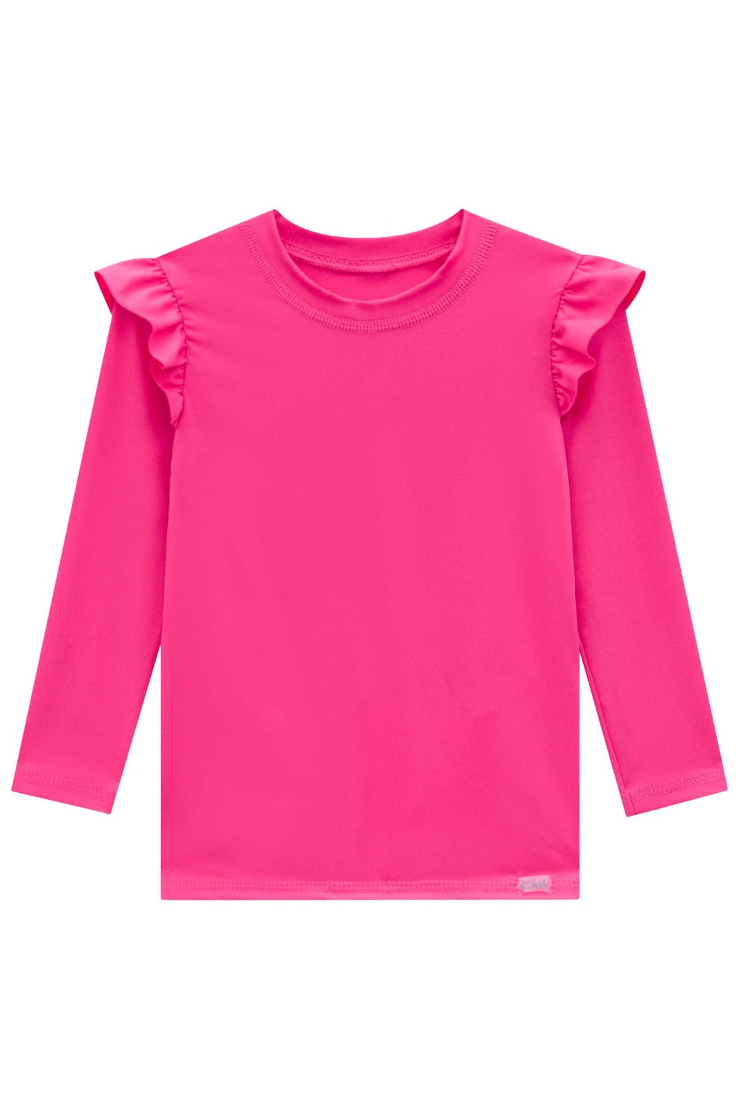 Remera baby con volados UV