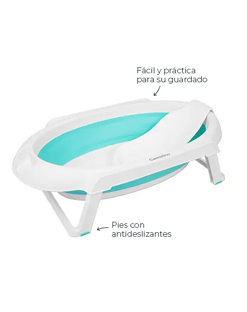 Bañito plegable Carestino rosa