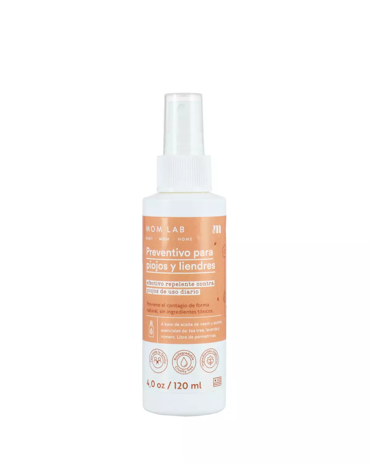 Preventivo para piojos y liendres Mom Lab