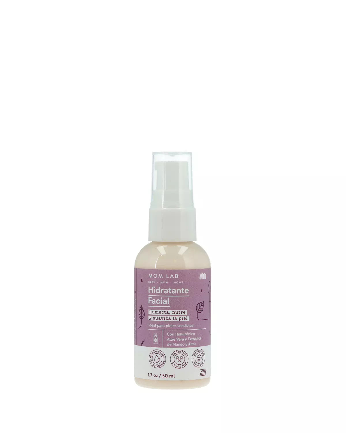 Hidratante facial Mom Lab