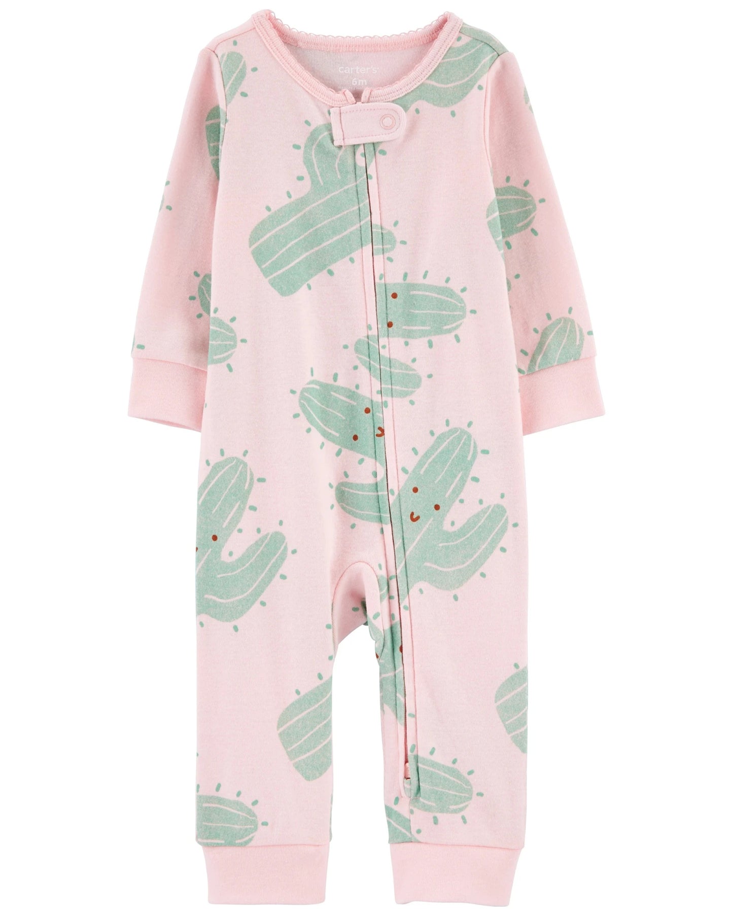 Pijama una pieza de algodón, diseño cáctus Carter´s