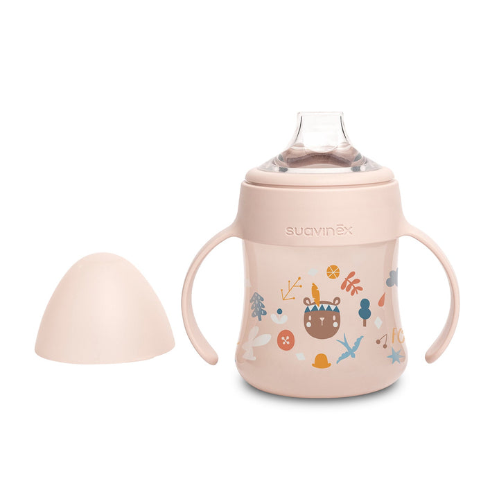 Vaso de entrenamiento +4m Forest rosa