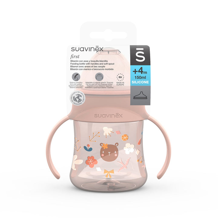 Vaso de entrenamiento +4m Forest rosa