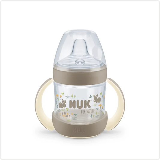 Vaso de Aprendizaje +6 meses beige Nuk For Nature