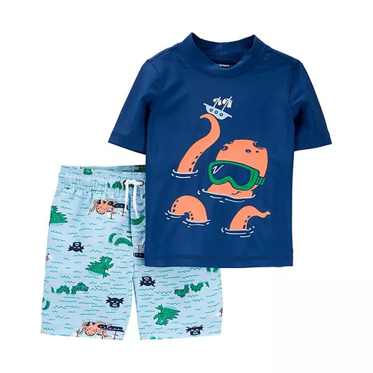 Traje de baño niño pulpo Carter´s