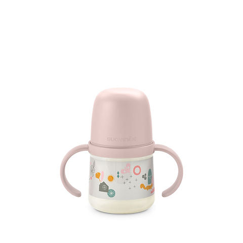Vaso de boquilla blanda +6m Park rosa