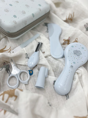 Set de Higiene nubes celeste