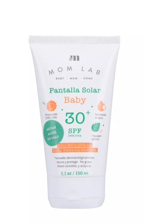 Pantalla solar baby Mom Lab