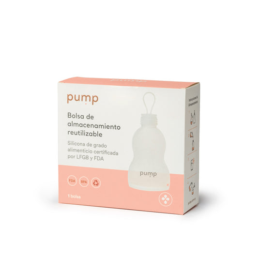 Bolsa de almacenamiento reutilizable PUMP