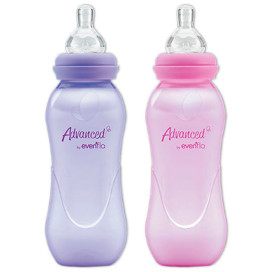Biberón Advanced By Evenflo® Cuello Estándar Anticólicos Pack 2 240ml/8oz