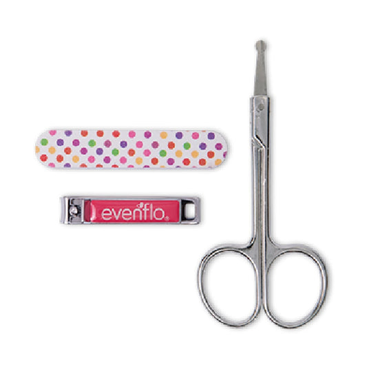 Set de manicure rosa Evenflo